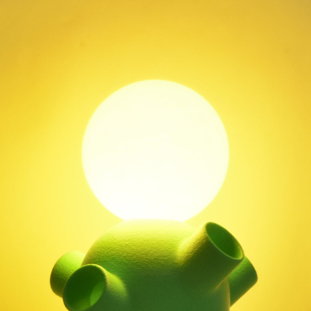 Lampe SECSEC | vert & jaune