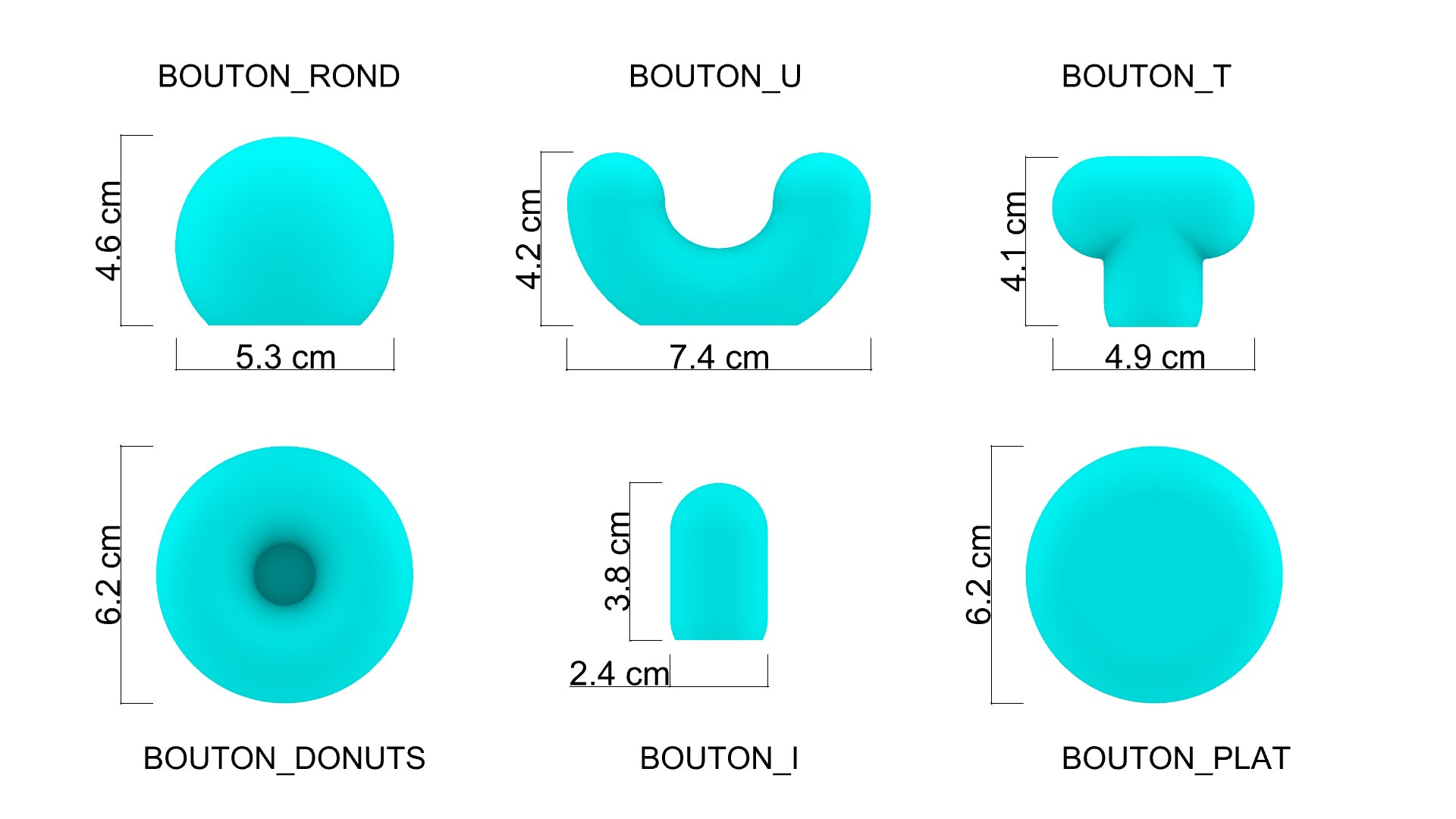Boutons de meubles STIMULO