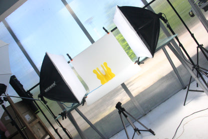 Yellow & Blue PANORAMA Lamp