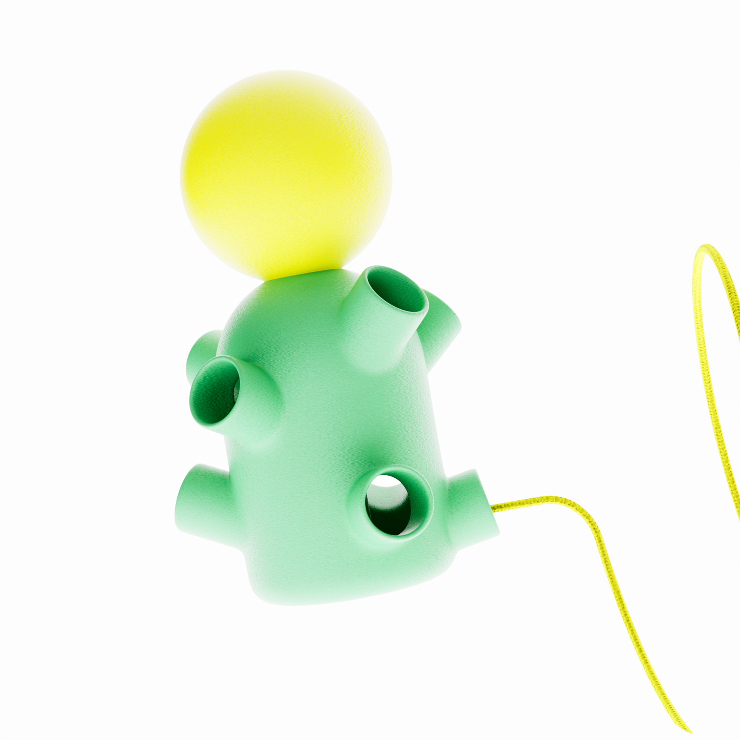SECSEC lamp | green &amp; yellow