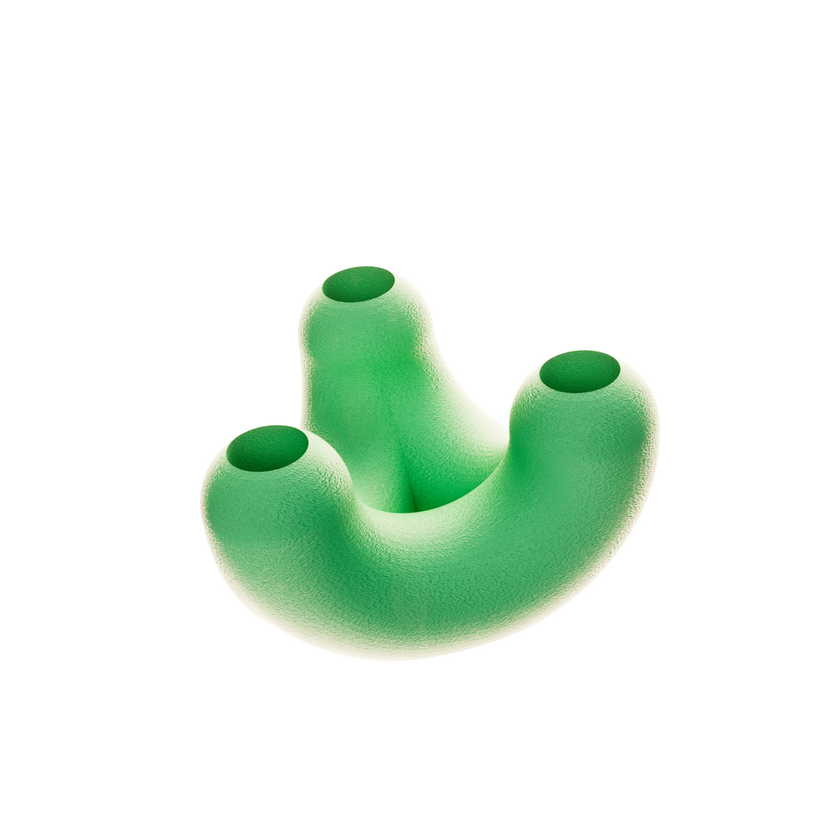 Bougeoir TriU STIMULO vert prairie, sur fond blanc