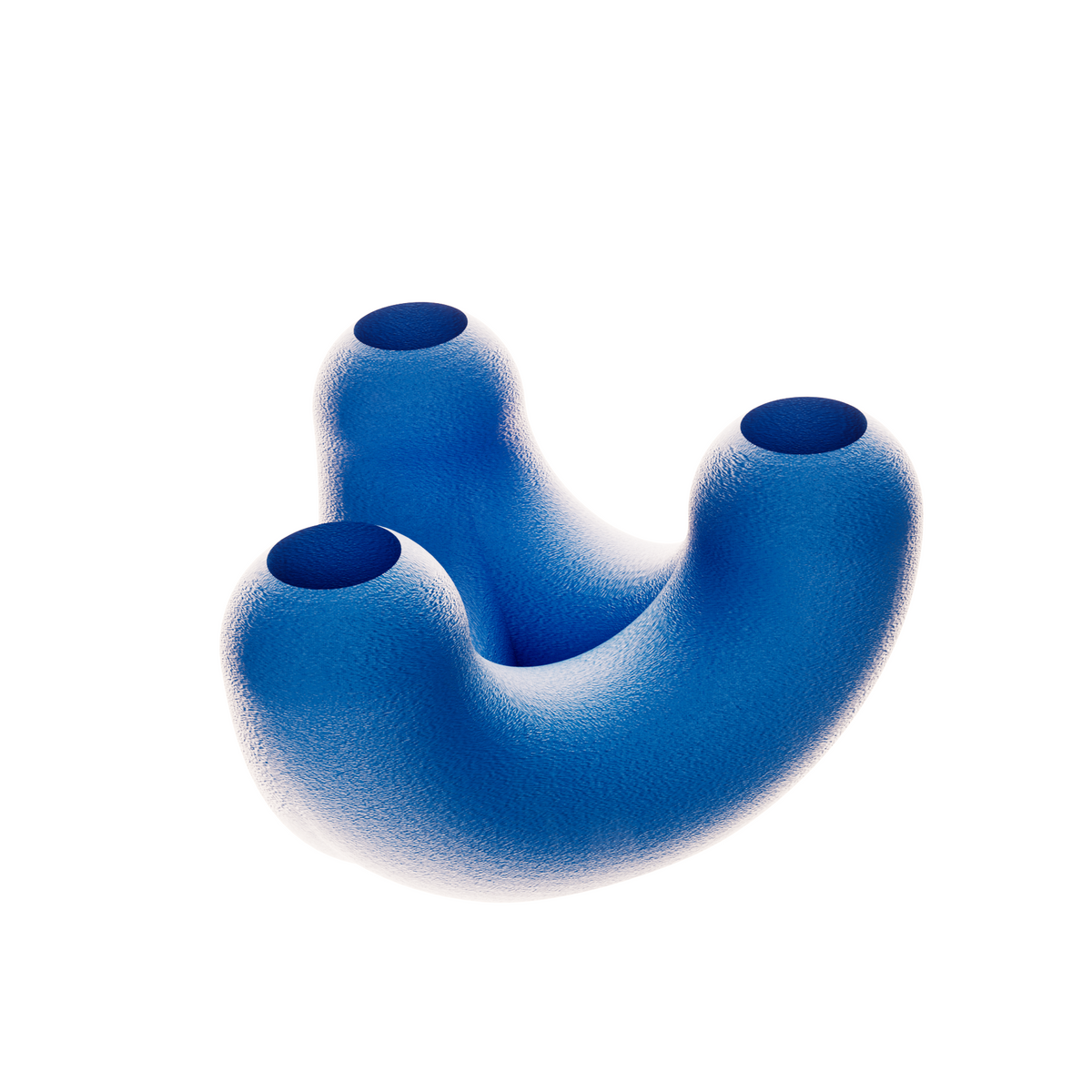Bougeoir TriU STIMULO bleu marine, sur fond blanc