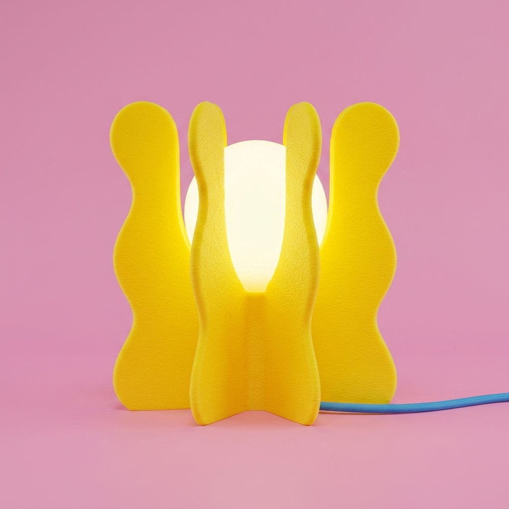 Lampe Alga, gelb