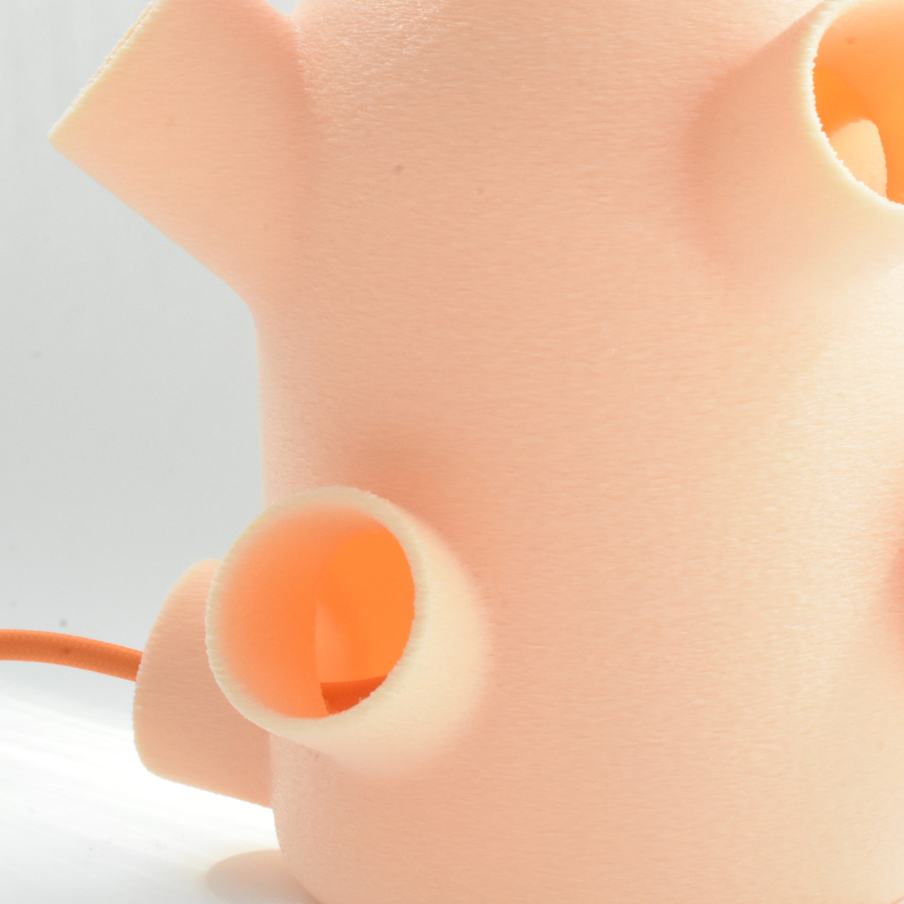 Lampe SECSEC | beige & orange